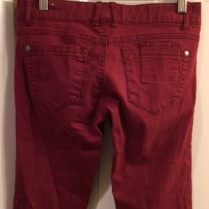 Super cute color jolt skinny jeans size 3